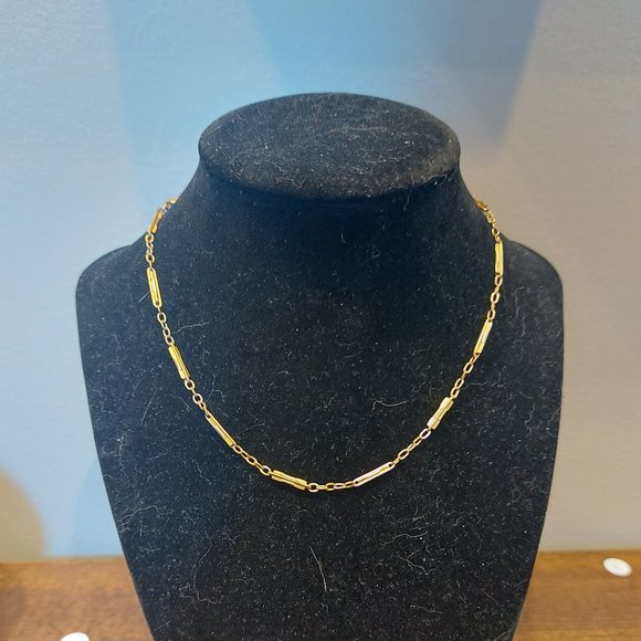 Vintage Simmons 1890-1920's Bar Link Pocket Watch Chain - Picture 11 of 11